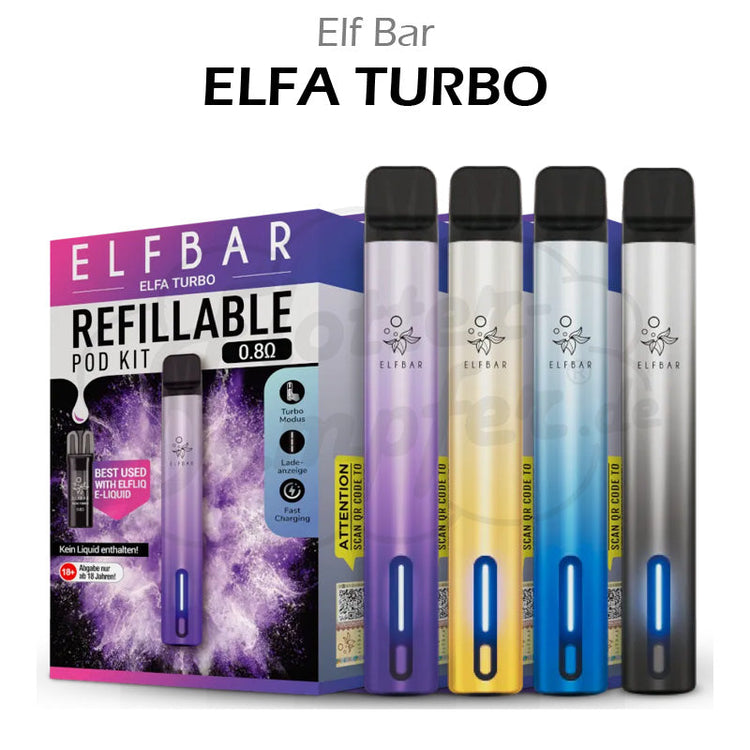 Elfbar ELFA Turbo E-Zigarette im Pod-System