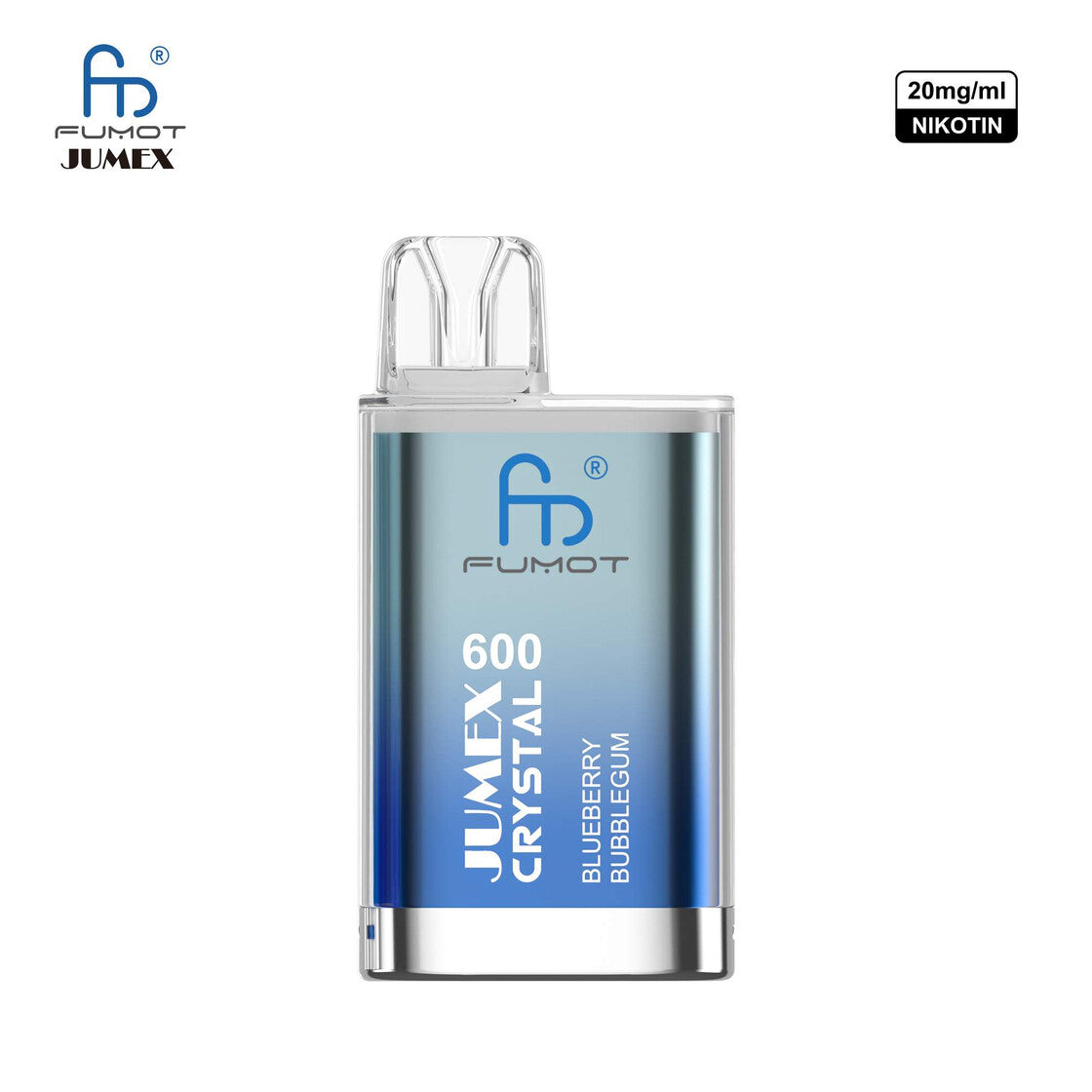 RandM Jumex Crystal 600 - Blueberry Bubblegum