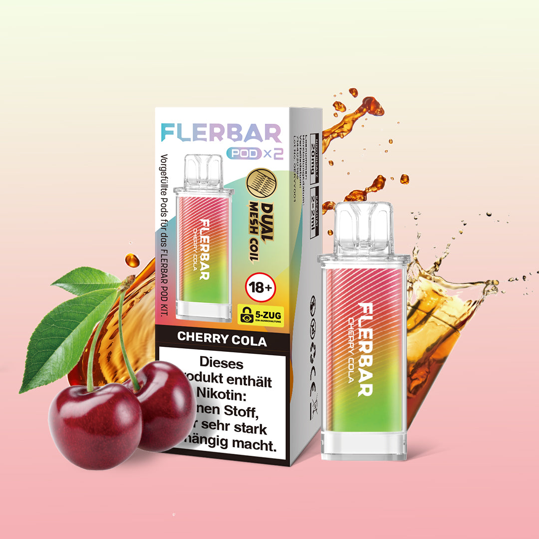 FLERBAR POD- Cherry Cola