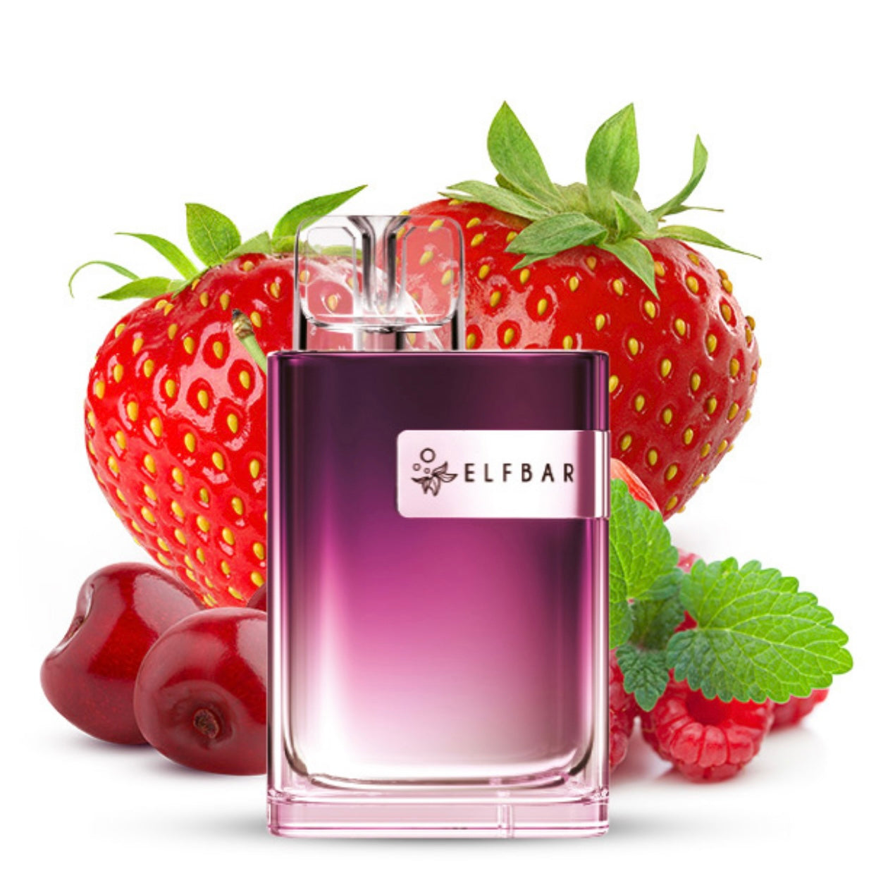 ELFBAR CR600 Strawberry Raspberry Cherry Vape - 20mg Nikotin