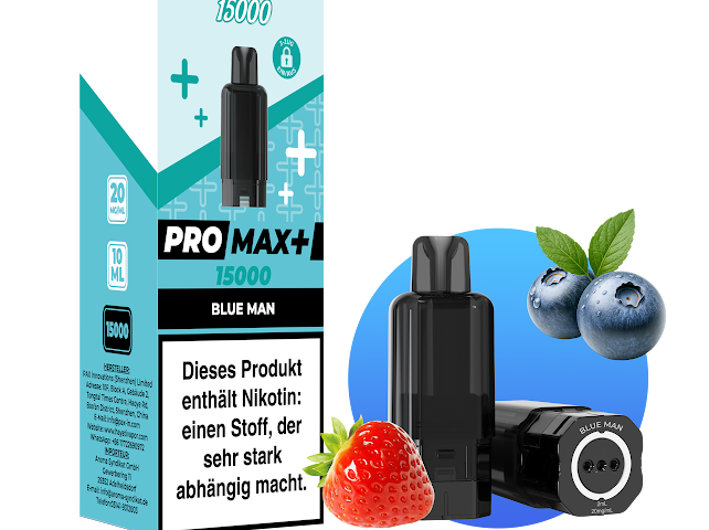 Hayati Pro Max Plus 15K - Pod - Blue Man