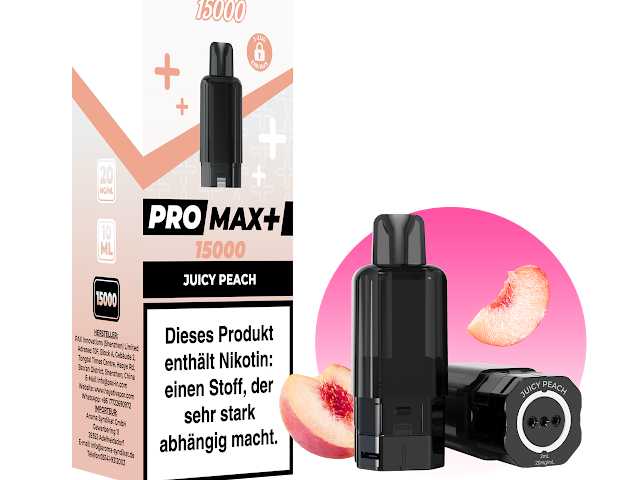 Hayati Pro Max Plus 15K - Pod - Juicy Peach