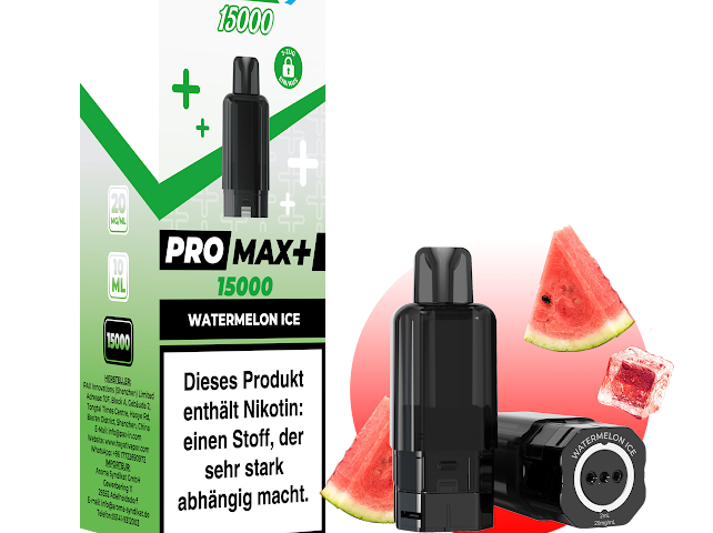 Hayati Pro Max Plus 15K - Pod - Watermelon Ice