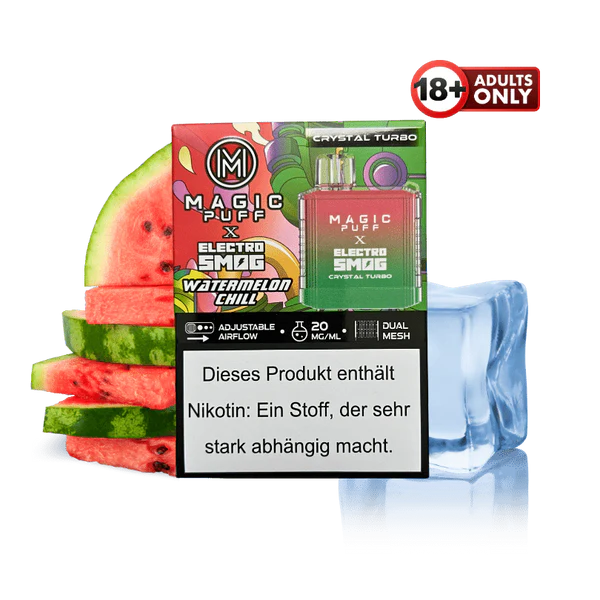 MAGIC PUFF CRYSTAL TURBO - WATERMELON CHILL