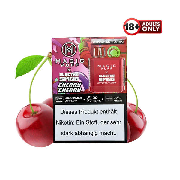 MAGIC PUFF CRYSTAL TURBO - CHERRY CHERRY
