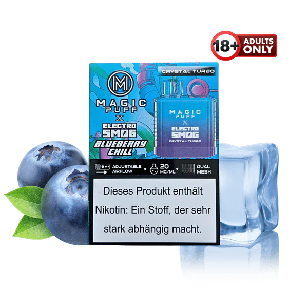 MAGIC PUFF CRYSTAL TURBO - BLUEBERRY CHILL