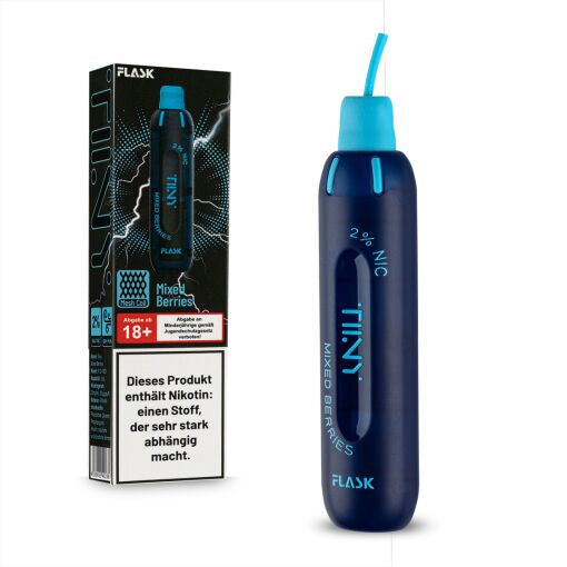 Flask TIINY- Einweg E-Shisha - Mixed Berries