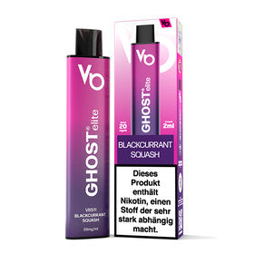 Vapes Bars® Ghost Elite - Blackcurrant Squash 20mg/ml