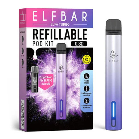 ELFBAR ELFA Turbo Kit Aurora Purple