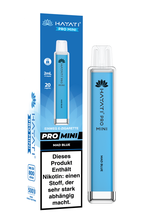 Hayati Pro Mini - 800 Züge - Mad Blue