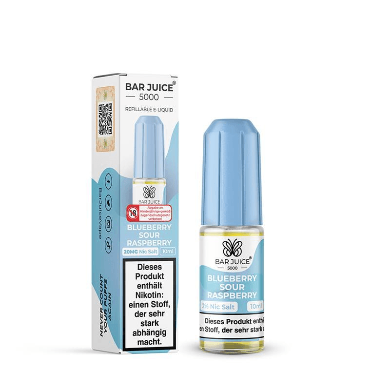 Bar Juice 5000 Liquid - Blueberry Sour Raspberry - 20mg