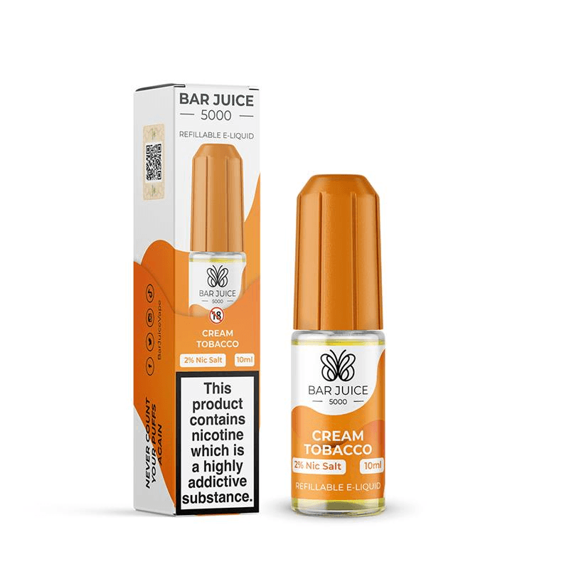 Bar Juice 5000 Liquid - Cream Tobacco - 20mg