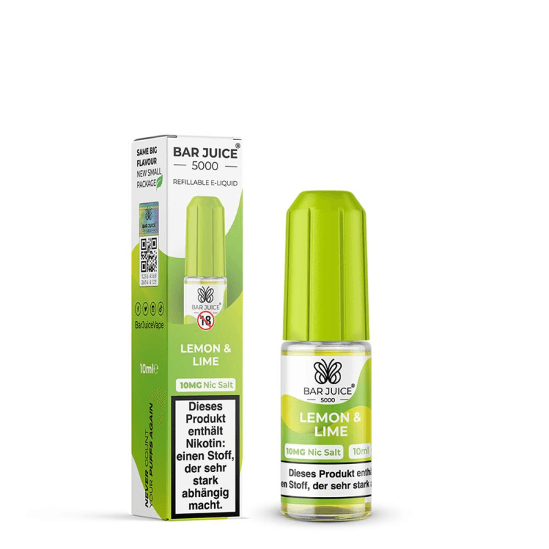 Bar Juice 5000 Liquid - Lemon & Lime - 10mg