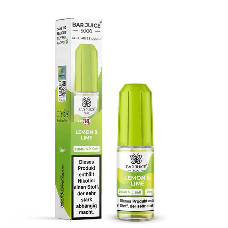 Bar Juice 5000 Liquid - Lemon & Lime - 20mg