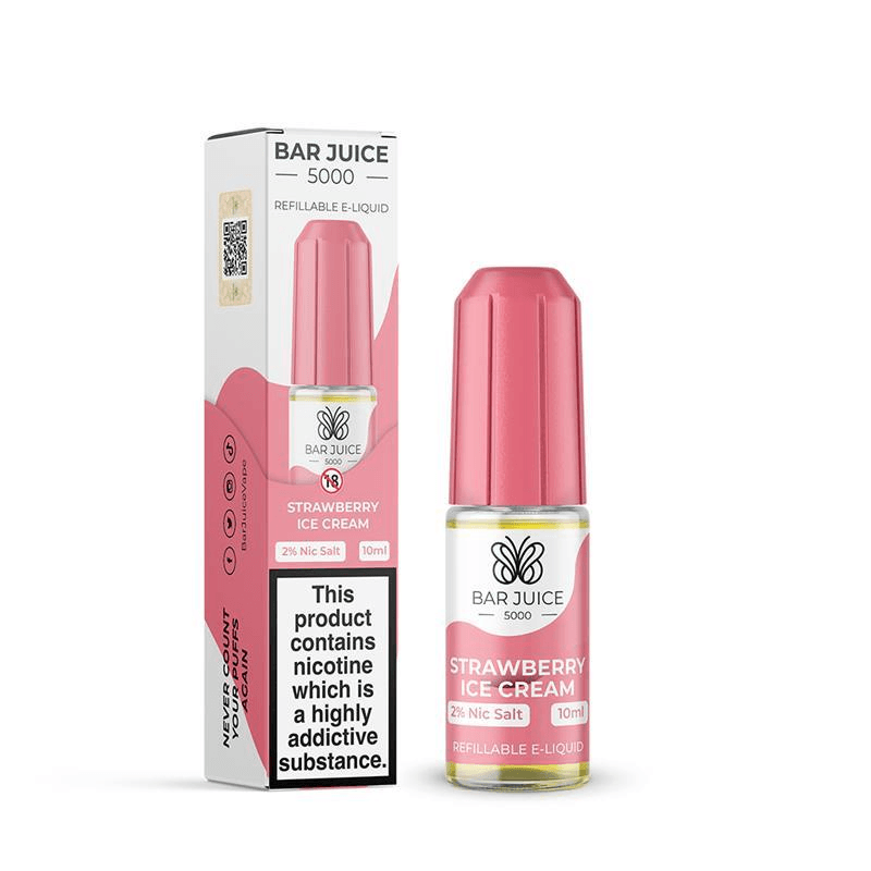 Bar Juice 5000 Liquid - Strawberry Ice Cream - 20mg
