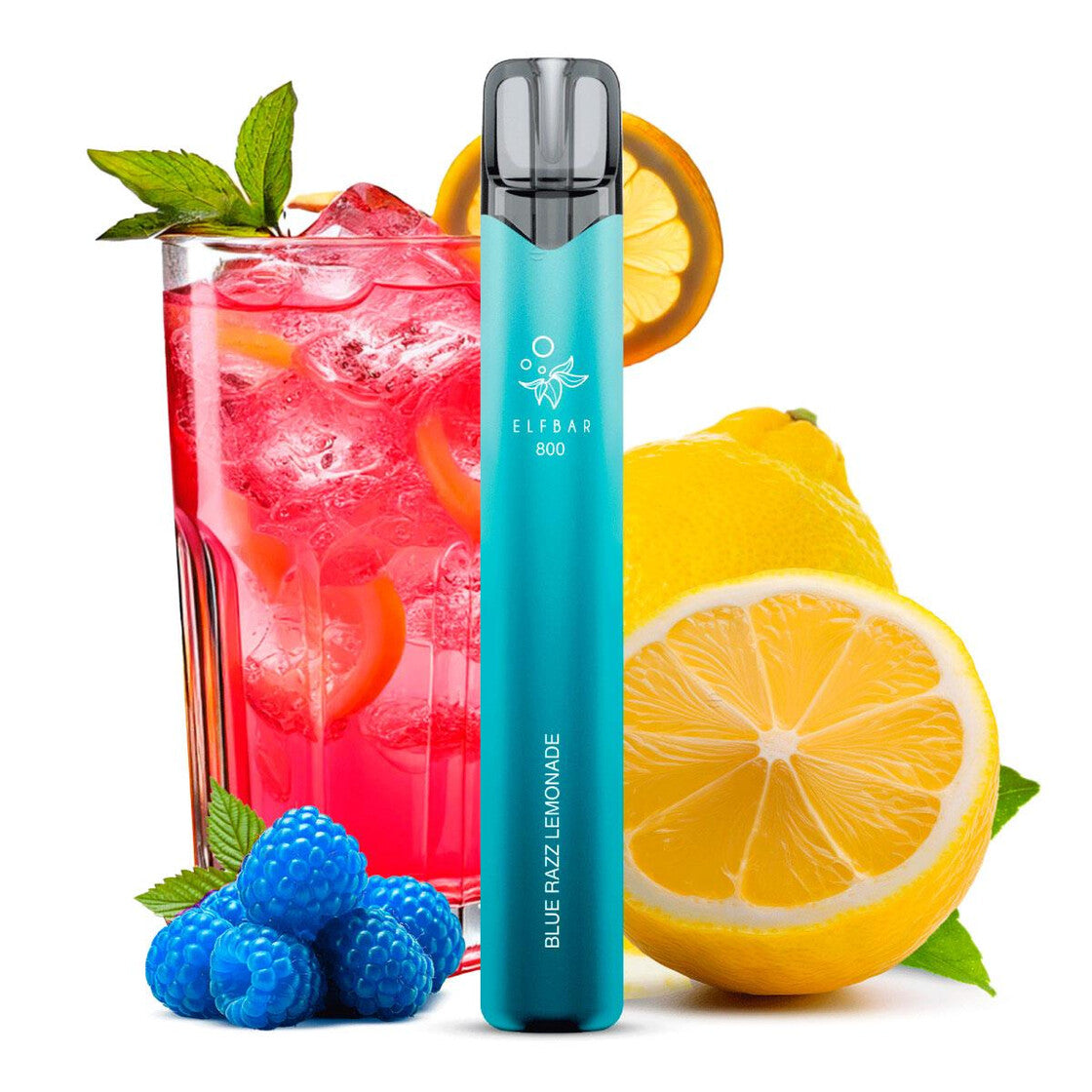 Elfbar 800-Blue Razz Lemonade - 20mg