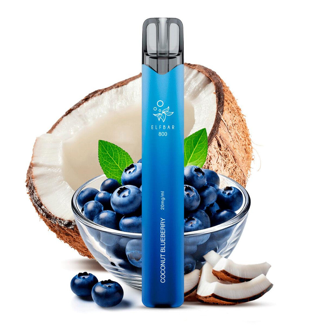 Elfbar 800- Coconut Blueberry- 20mg