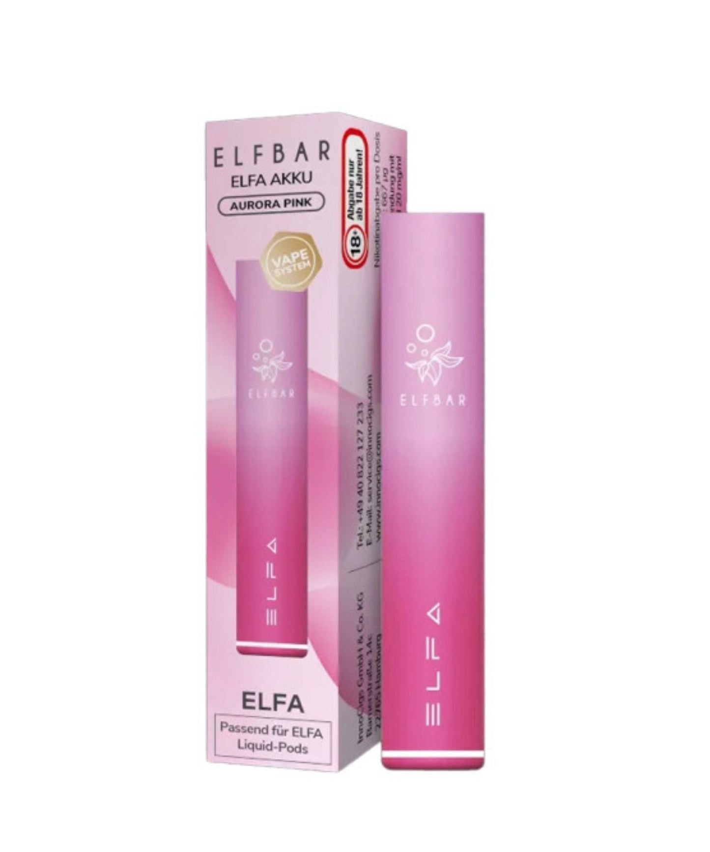 Elfbar ELFA Basisgerät - Aurora Pink