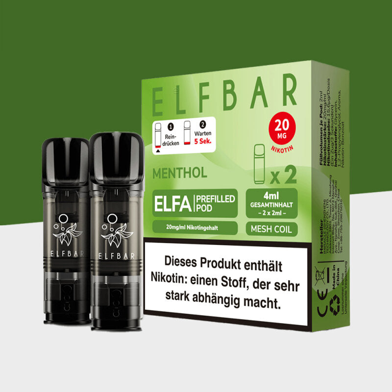 Elfbar ELFA Prefilled Pod - Menthol