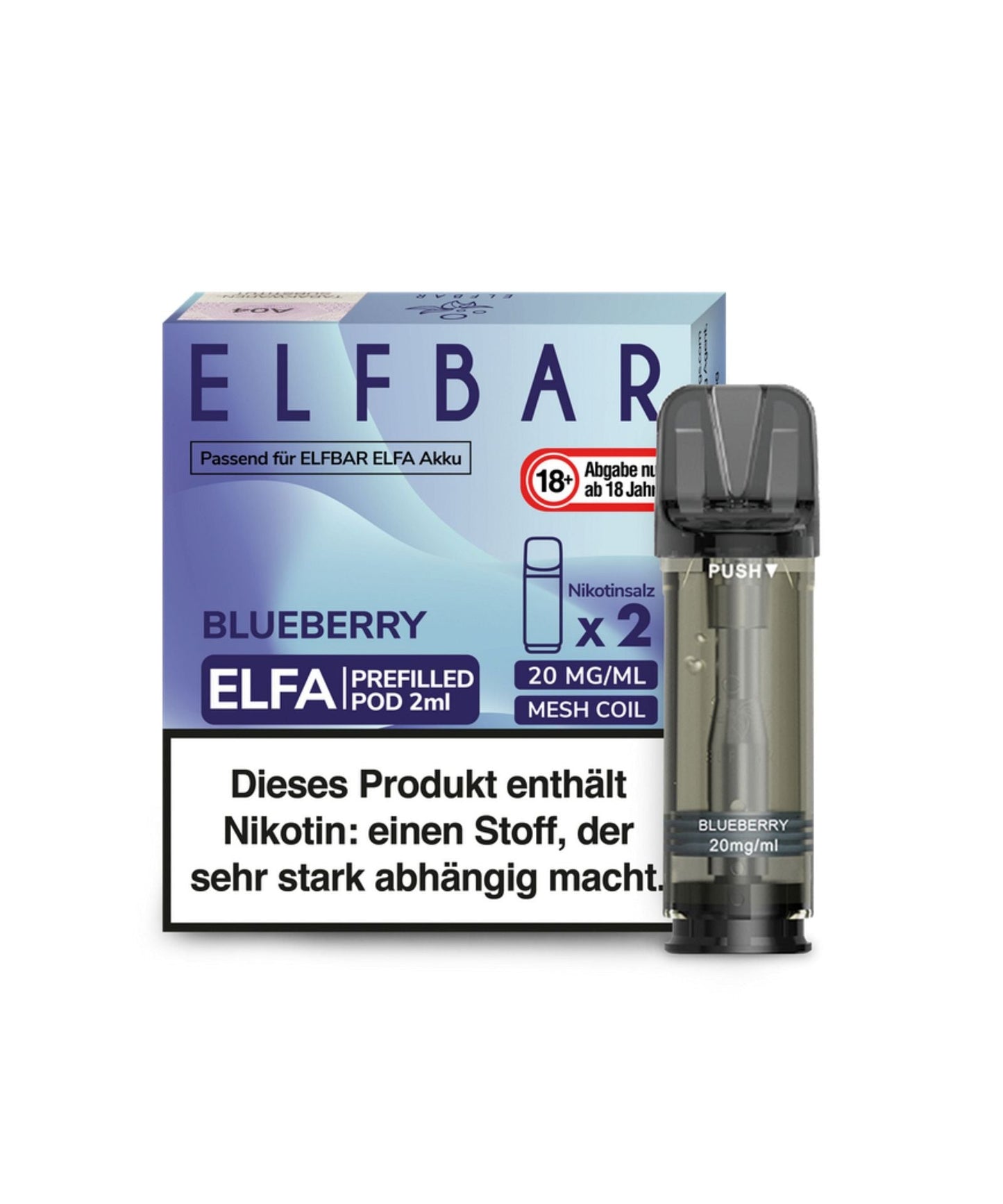 Elfbar ELFA Prefilled Pod - Blueberry