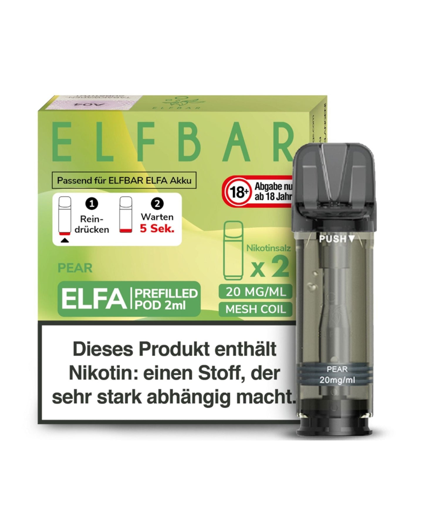 Elfbar ELFA Prefilled Pod - Pear