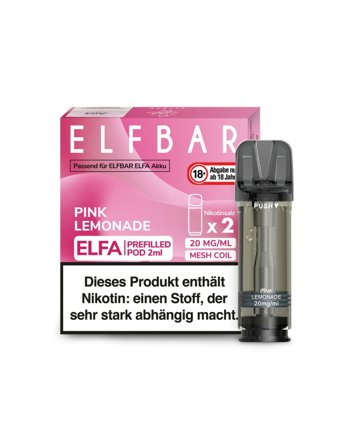 Elfbar ELFA Prefilled Pod - Pink Lemonade