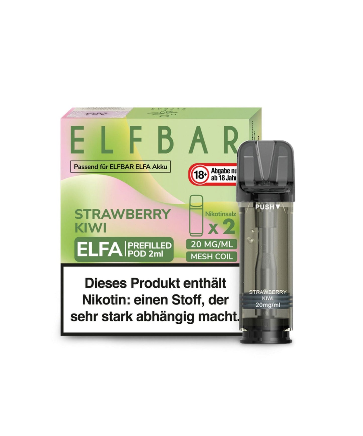 Elfbar ELFA Prefilled Pod - Strawberry Kiwi
