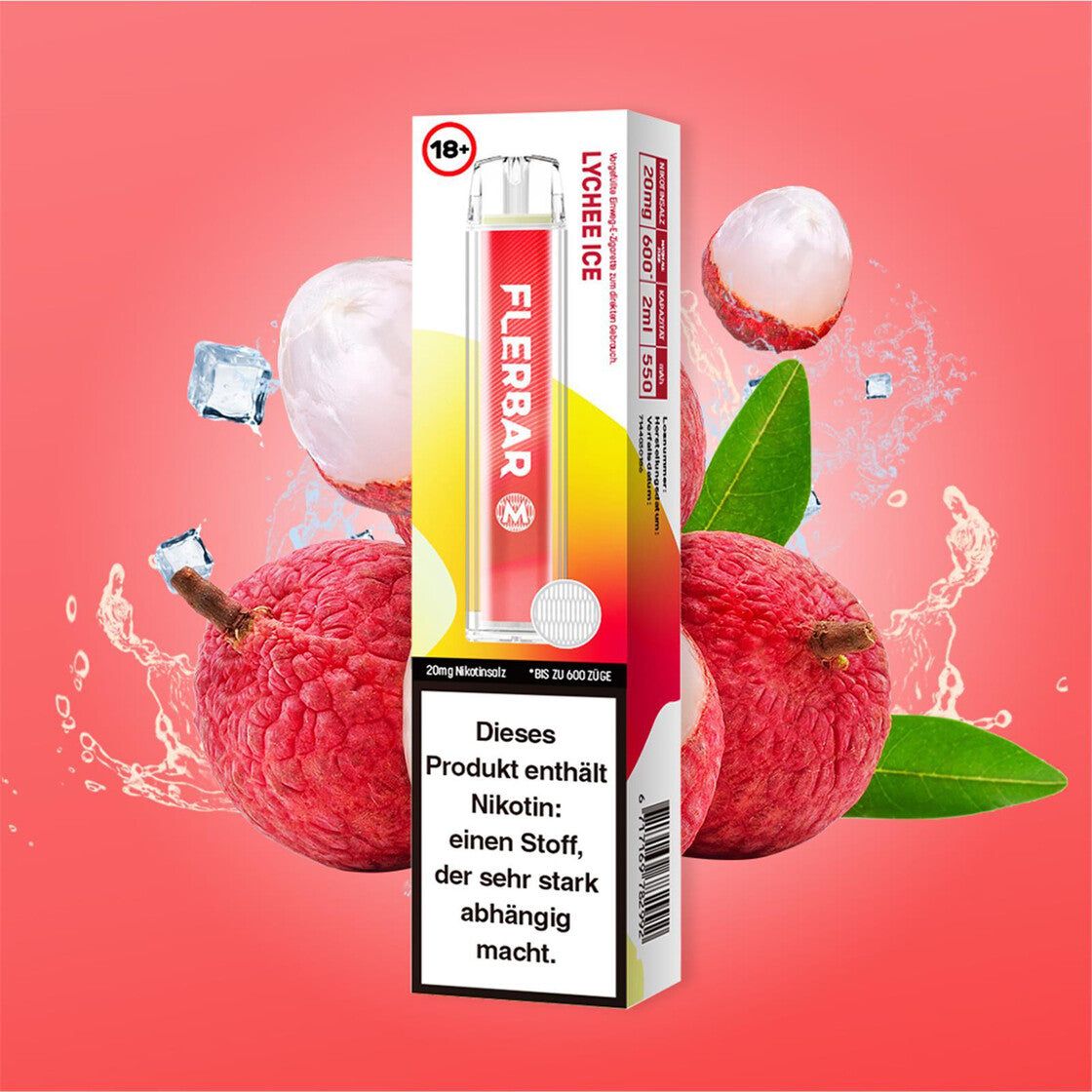 Flerbar M600 - Lychee Ice
