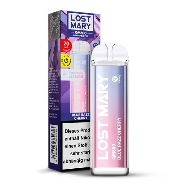 Lost Mary QM600 - Blue Razz Cherry