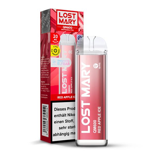 Lost Mary QM600 - Red Apple Ice