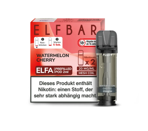 Elfbar ELFA Prefilled Pod - Watermelon Cherry
