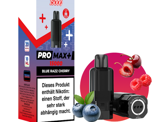 Hayati Pro Max Plus 15K - Pod - Blue Razz Cherry
