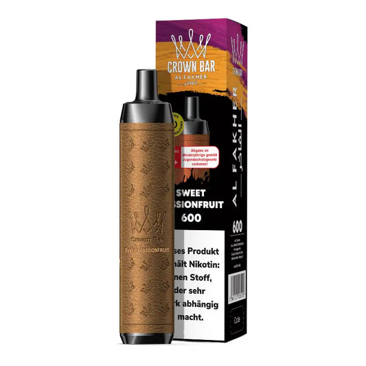 Al Fakher Crown Bar 600 - Sweet Passionfruit