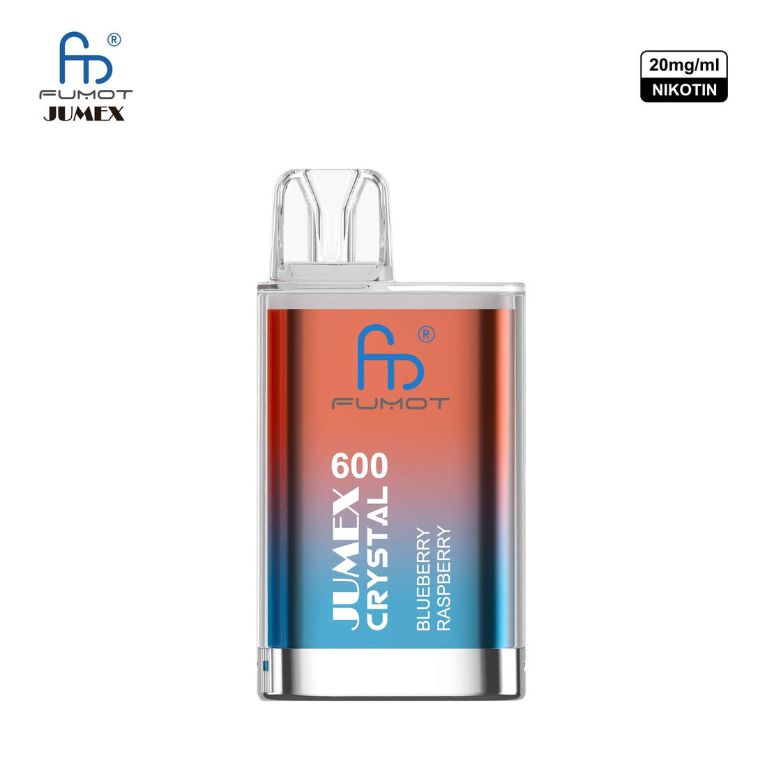 RandM Jumex Crystal 600 - Blueberry Raspberry