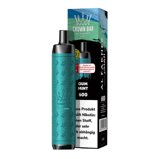 Al Fakher Crown Bar 600 - Gum Mint