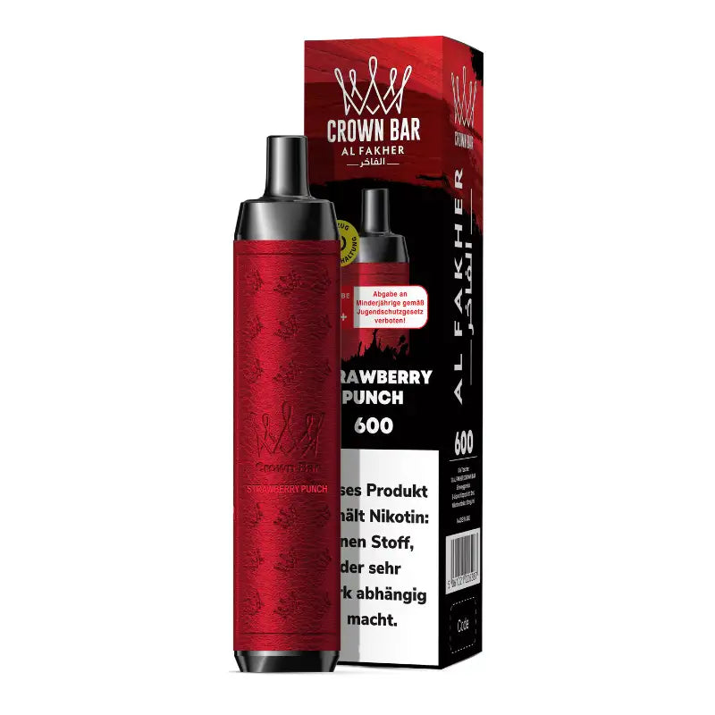 Al Fakher Crown Bar 600 - Strawberry Punch