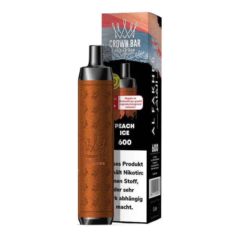 Al Fakher Crown Bar 600 - Peach Ice