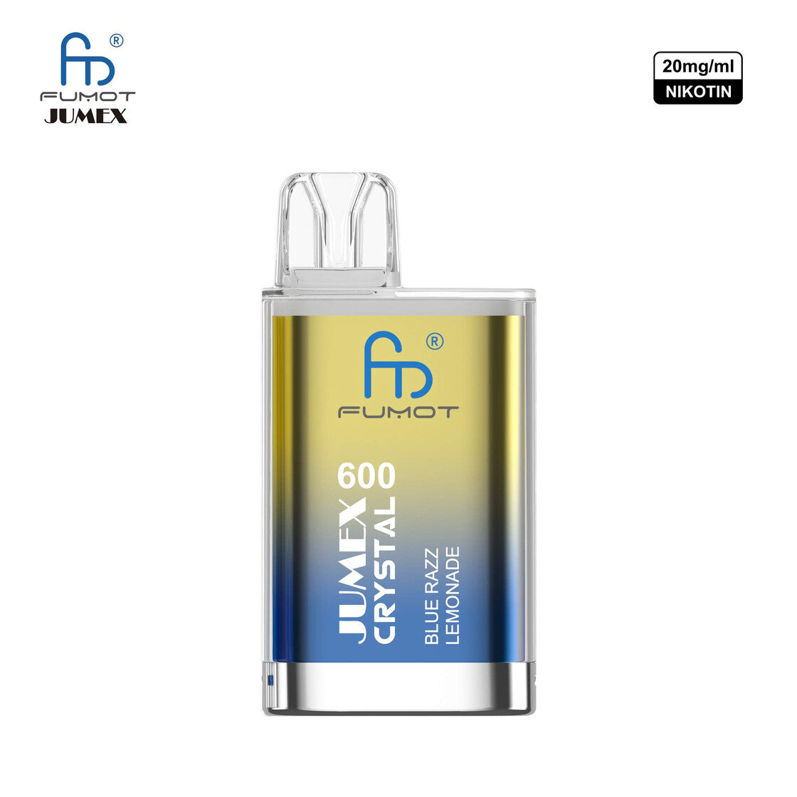 RandM Jumex Crystal 600 - Blue Razz Lemonade