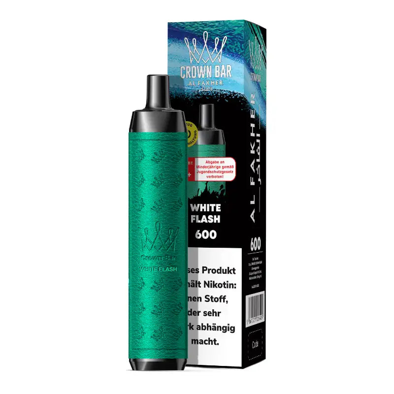 Al Fakher Crown Bar 600 - White Flash