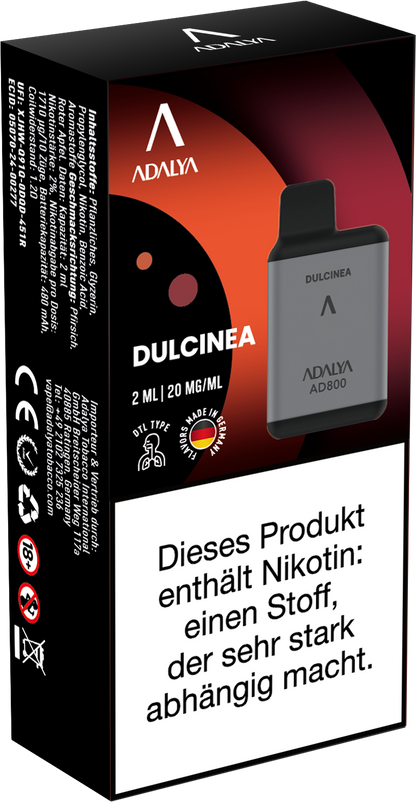 Adalya AD800 Einweg Vape - Dulcinea