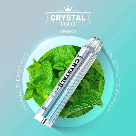 SKE CRYSTAL BAR 600 - MENTHOL - EINWEG VAPE