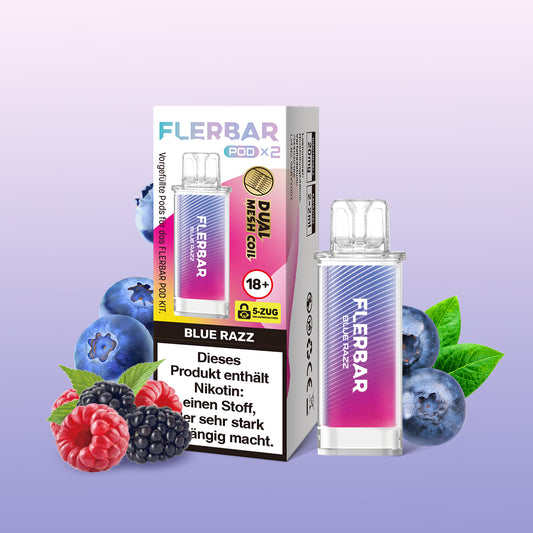 FLERBAR POD-Blue Razz