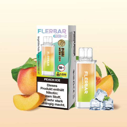 FLERBAR POD-Peach Ice
