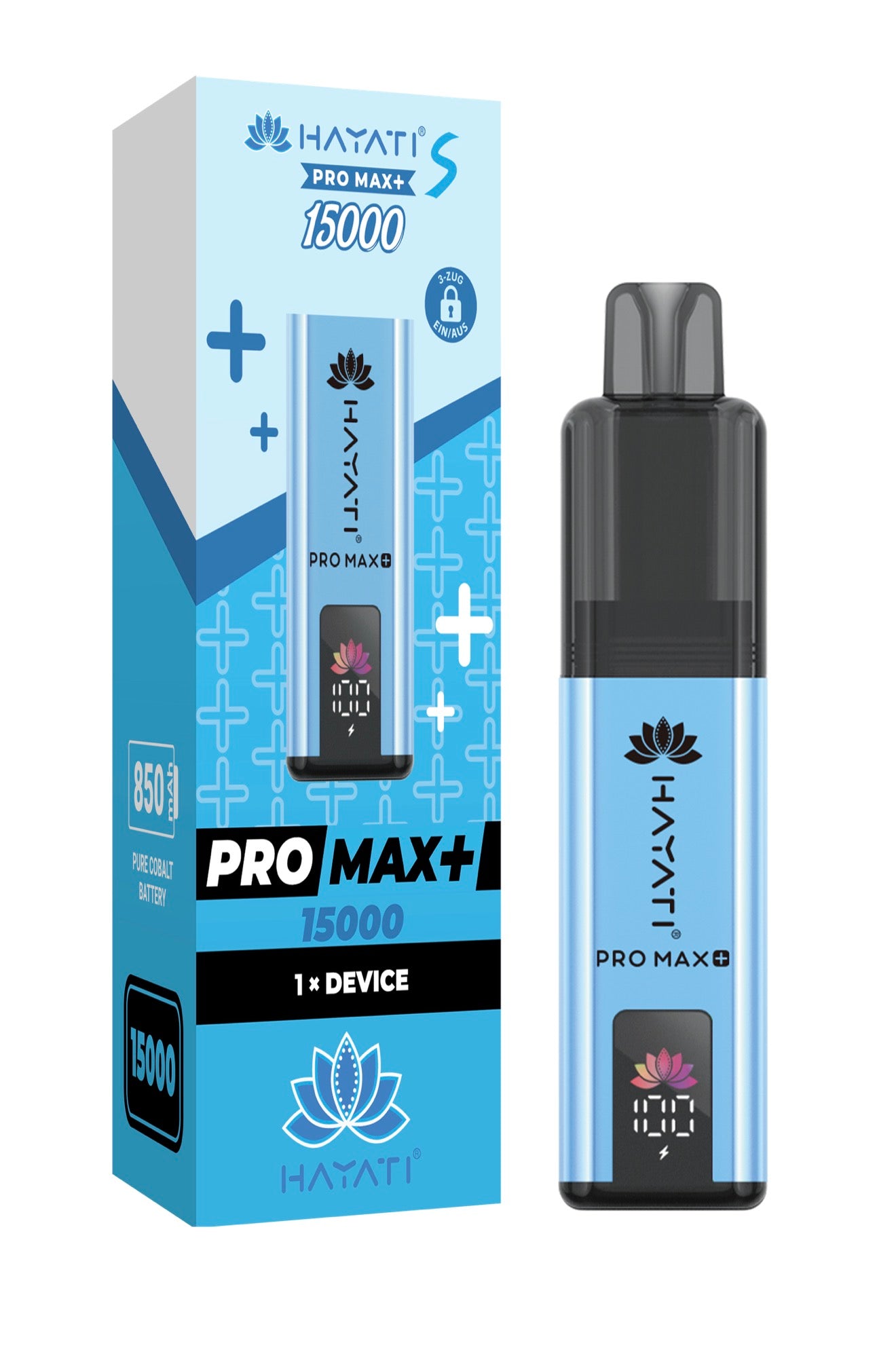 Hayati Pro Max Plus - 15k - Akku - Blue
