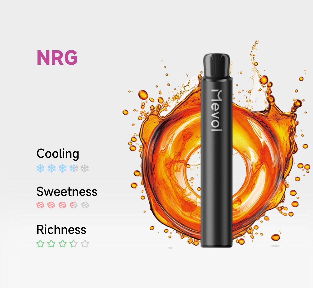 Mevol C800 - NRG - 20mg