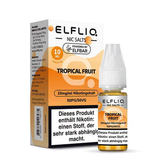 ELFBAR ELFLIQ 10ml - Tropical Fruit Nikotinsalz 10mg