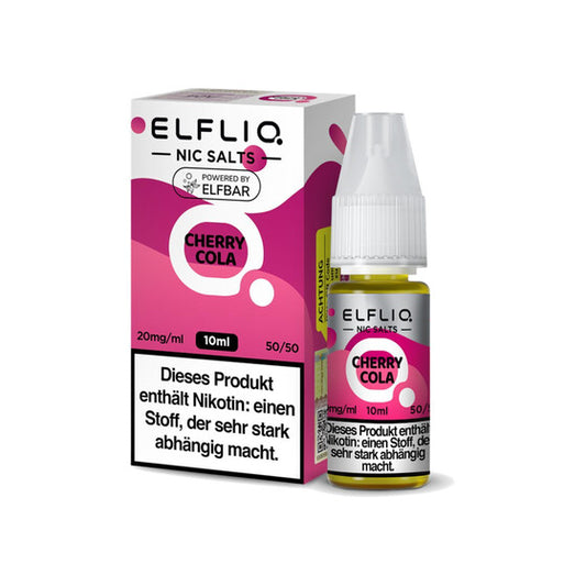 ELFBAR ELFLIQ 10ml - Cherry Cola Nikotinsalz 20mg