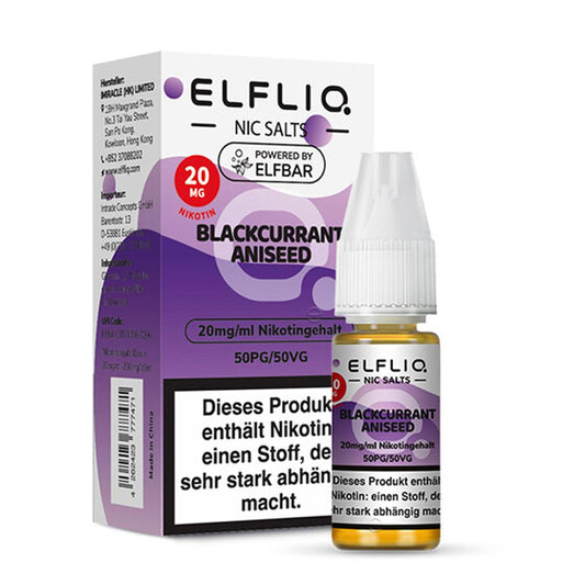 ELFBAR ELFLIQ 10ml - Grape Nikotinsalz 20mg