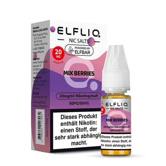 ELFBAR ELFLIQ 10ml - Mix Berries Nikotinsalz 20mg