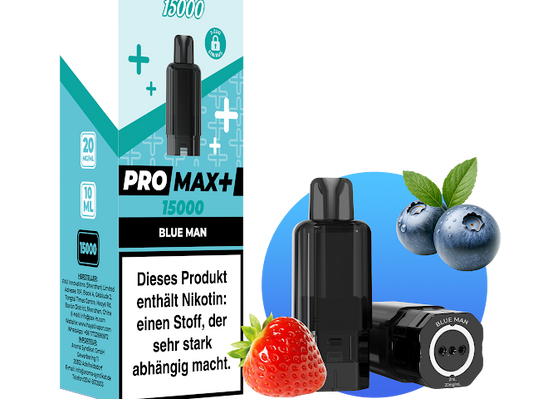 Hayati Pro Max Plus 15K - Pod - Blue Man